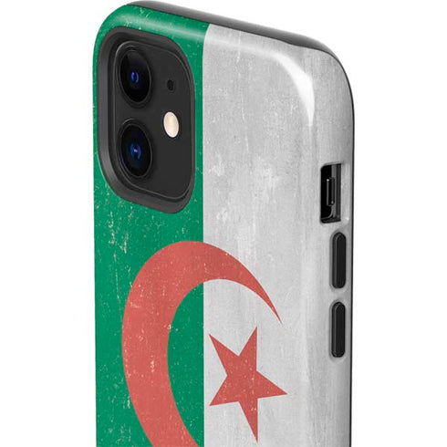 Algeria Flag Distressed iPhone 12 Impact Case