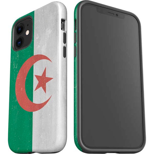 Algeria Flag Distressed iPhone 12 Impact Case