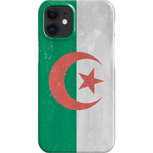 Algeria Flag Distressed iPhone 12 Mini Lite Case
