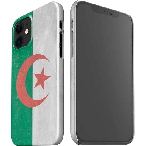 Algeria Flag Distressed iPhone 12 Mini Lite Case