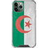 Algeria Flag Distressed iPhone 12 Pro Clear Case