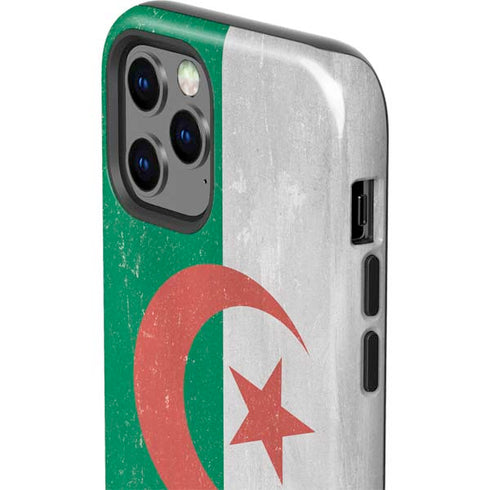 Algeria Flag Distressed iPhone 12 Pro Impact Case