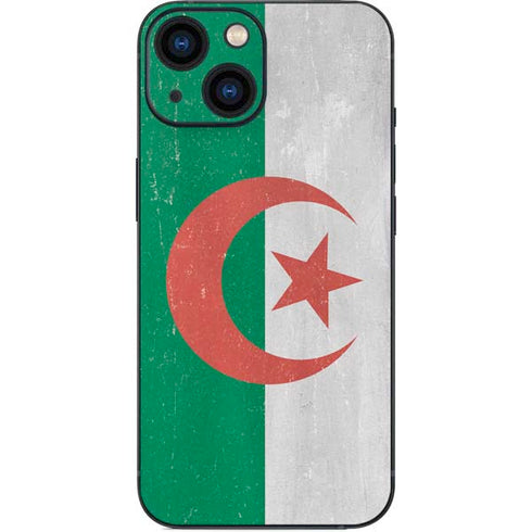 Algeria Flag Distressed iPhone 13 Mini Skin