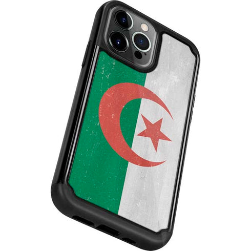 Algeria Flag Distressed iPhone 13 Pro Cargo Case