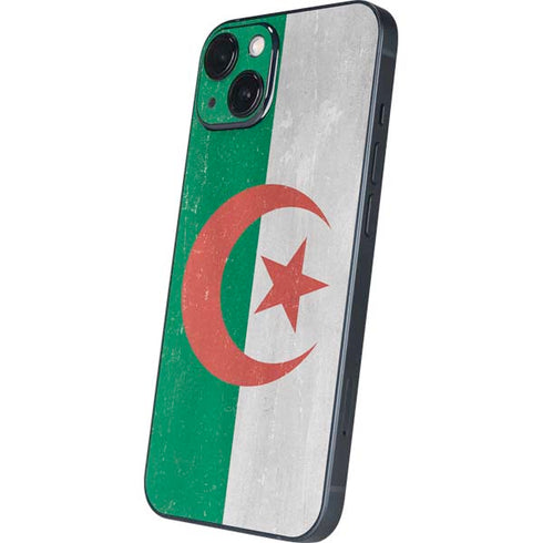 Algeria Flag Distressed iPhone 13 Skin