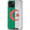 Algeria Flag Distressed iPhone 14 Plus Clear Case