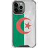 Algeria Flag Distressed iPhone 14 Pro Max Clear Case