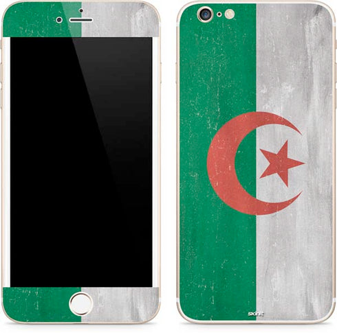Algeria Flag Distressed iPhone 6/6s Plus Skin