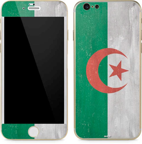 Algeria Flag Distressed iPhone 6/6s Skin