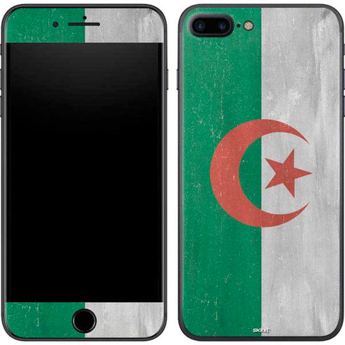 Algeria Flag Distressed iPhone 7 Plus Skin