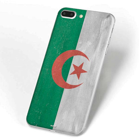 Algeria Flag Distressed iPhone 7 Plus Skin