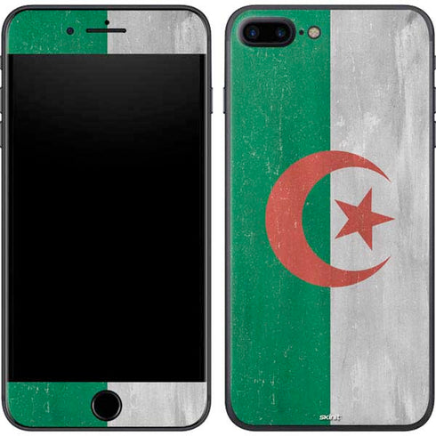 Algeria Flag Distressed iPhone 8 Plus Skin