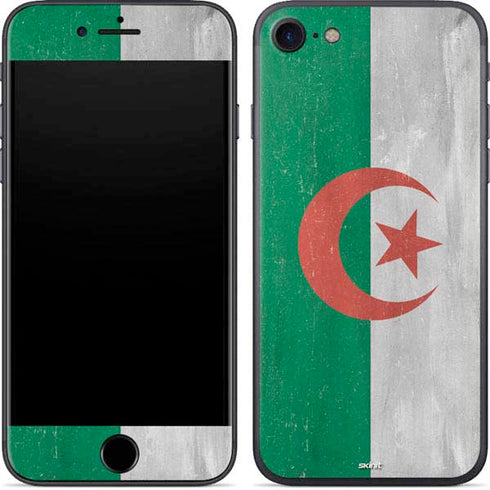 Algeria Flag Distressed iPhone 8 Skin