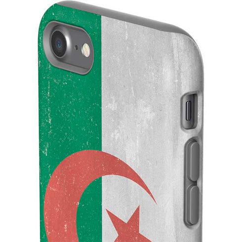 Algeria Flag Distressed iPhone SE (2nd & 3rd Gen) Pro Case