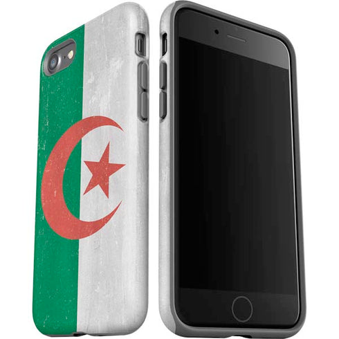 Algeria Flag Distressed iPhone SE (2nd & 3rd Gen) Pro Case