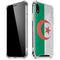 Algeria Flag Distressed iPhone XR Clear Case