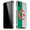Algeria Flag Distressed iPhone XS Max Clear Case