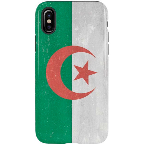 Algeria Flag Distressed iPhone XS Pro Case
