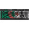Algeria Flag Distressed K95 RGB PLATINUM Mechanical Gaming Keyboard Skin