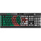 Algeria Flag Distressed K95 RGB PLATINUM Mechanical Gaming Keyboard Skin