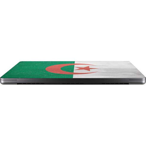 Algeria Flag Distressed MacBook Pro 14in (2021-24) Skin