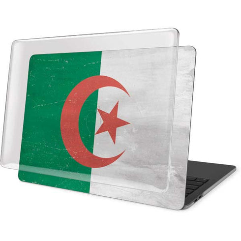 Algeria Flag Distressed MacBook Pro 16in (2019-20) Case plus Skin