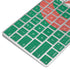 Algeria Flag Distressed Magic Keyboard Skin