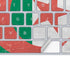 Algeria Flag Distressed Magic Keyboard Skin