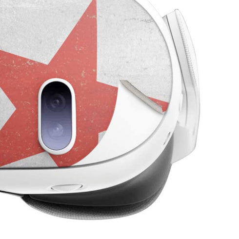 Algeria Flag Distressed Meta Quest 3 Skin