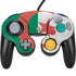 Algeria Flag Distressed Nintendo GameCube Controller Skin