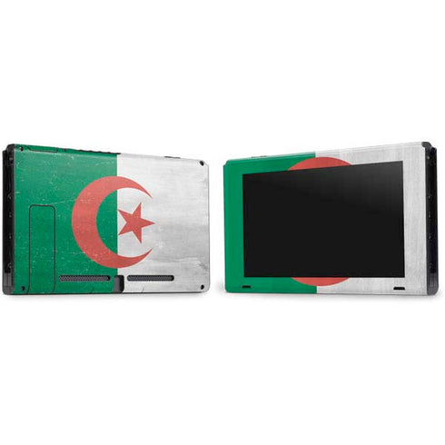 Algeria Flag Distressed Nintendo Switch Bundle Skin