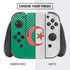 Algeria Flag Distressed Nintendo Switch Bundle Skin