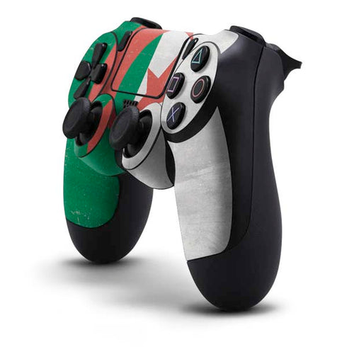 Algeria Flag Distressed PS4 Controller Skin