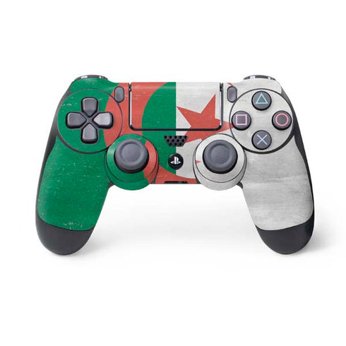 Algeria Flag Distressed PS4 Controller Skin