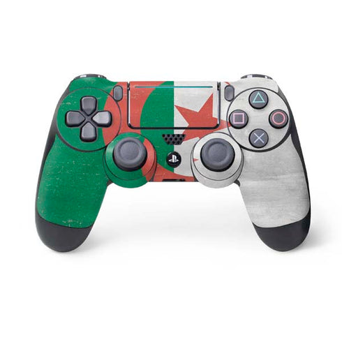 Algeria Flag Distressed PS4 Pro/Slim Controller Skin