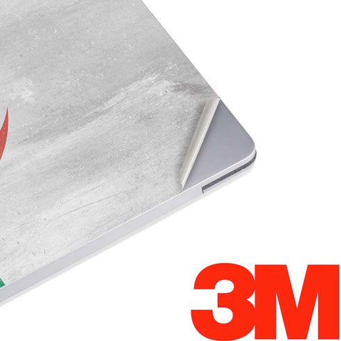 Algeria Flag Distressed Surface Laptop 2 Skin