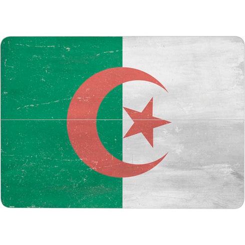 Algeria Flag Distressed Surface Laptop Studio Skin