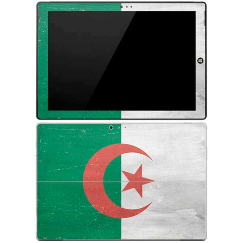 Algeria Flag Distressed Surface Pro 3 Skin