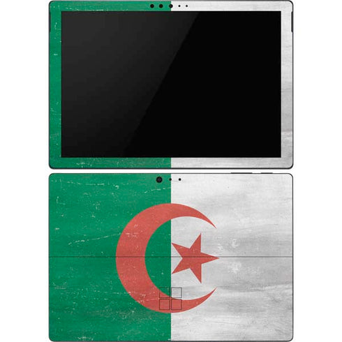 Algeria Flag Distressed Surface Pro 6 Skin