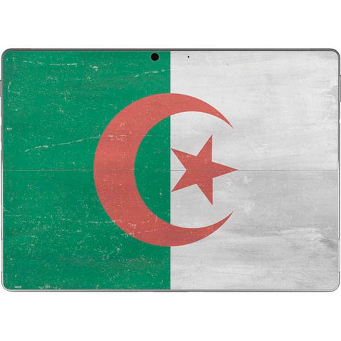 Algeria Flag Distressed Surface Pro 9 Skin