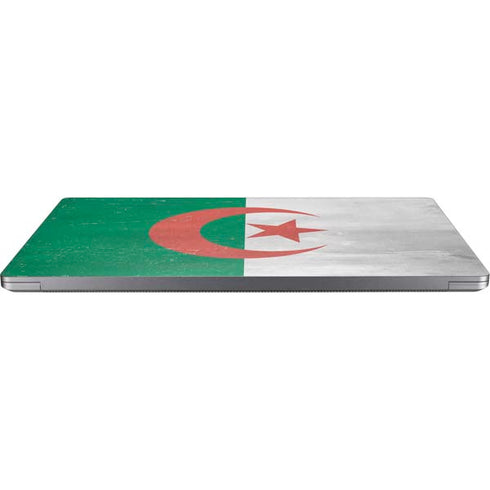 Algeria Flag Distressed Universal Laptop 16in (13 x 9.4in) Skin