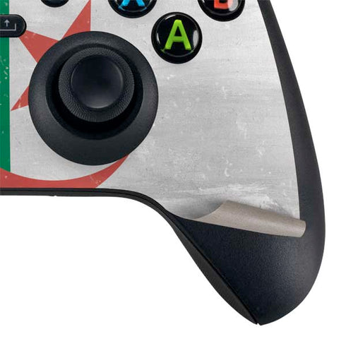 Algeria Flag Distressed Xbox Series X Controller Skin