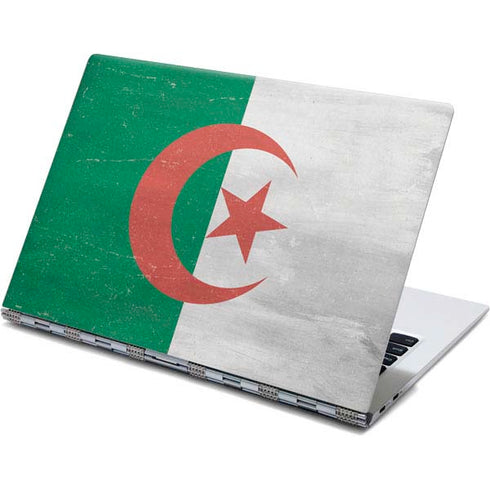 Algeria Flag Distressed Yoga 910 2-in-1 14in Touch-Screen Skin