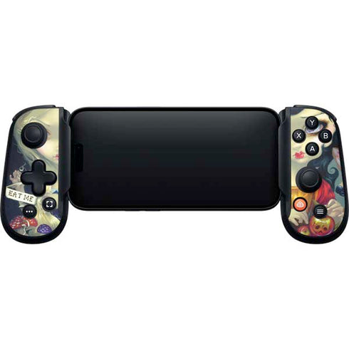 Alice & Snow Fairy Tail with Cat and Raccoon by Jasmine Becket-Griffith Backbone One for iPhone Game Controller Skin