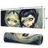 Alice & Snow Fairy Tail with Cat and Raccoon by Jasmine Becket-Griffith Gaming Mouse Pad