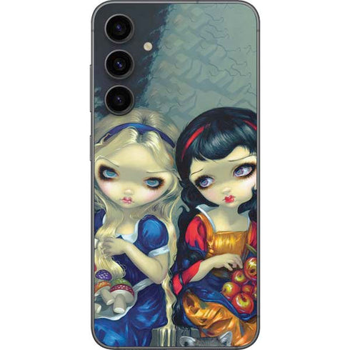 Alice & Snow Fairy Tail with Cat and Raccoon by Jasmine Becket-Griffith Galaxy S23 FE Skin