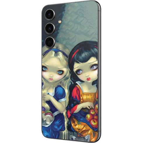 Alice & Snow Fairy Tail with Cat and Raccoon by Jasmine Becket-Griffith Galaxy S23 FE Skin