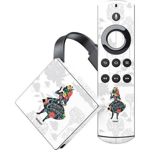 Disney Alice in Wonderland (animated) Silhouette Curiouser and Curiouser Amazon Fire TV Skin