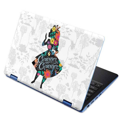 Disney Alice in Wonderland (animated) Silhouette Curiouser and Curiouser Aspire R11 11.6in Skin
