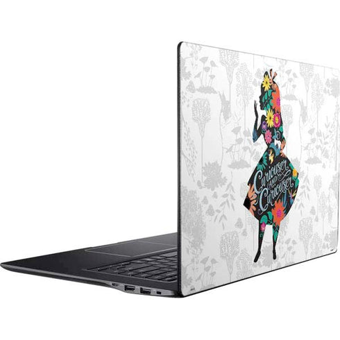 Disney Alice in Wonderland (animated) Silhouette Curiouser and Curiouser Ativ Book 9 (15.6in 2014) Skin